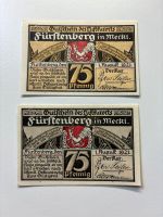 75 Pfennig Gutschein Notgeld Fürstenberg Mecklenburg 1. Mai 1921 Brandenburg - Eberswalde Vorschau