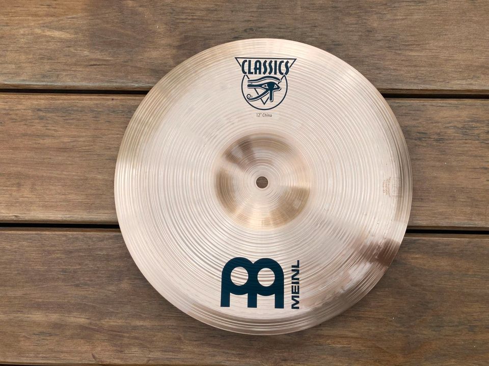 Meinl Classics 12“ China Becken - NEU / unbespielt - in Kleinniedesheim