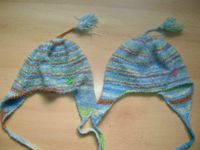 2 gestrickte handmade Mütze zum Binden Gr. 116 für Zwillinge Baden-Württemberg - Neukirch Vorschau