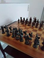 Schachbrett mit Zinnfiguren Bayern - Haag a.d.Amper Vorschau