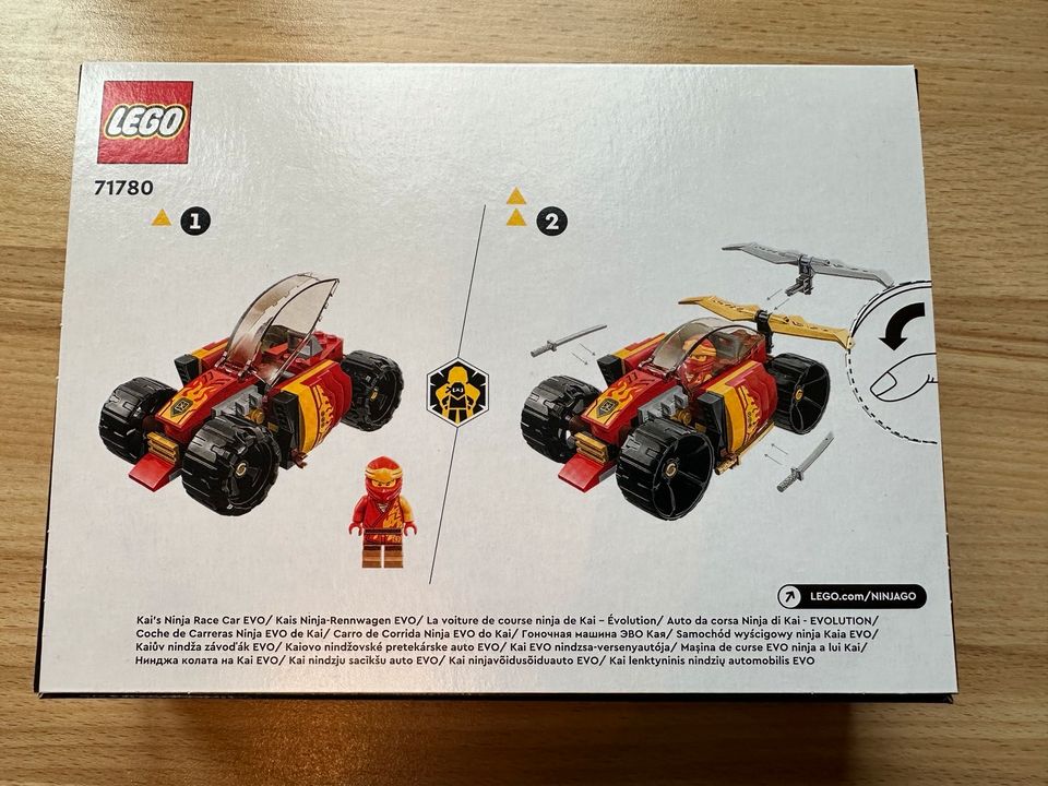 LEGO Ninjago Kai‘s Ninja Race Car EVO, 71780, ungeöffnet 7€ in Verl