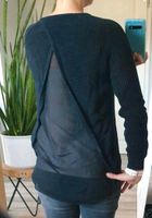 Pullover s 34 36 schwarz rückenfrei Rücken transparent schwarz Wandsbek - Hamburg Sasel Vorschau