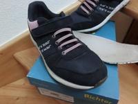 Richter sneaker Klett 39 dunkelblau rosa 26cm lose Einlage Nordrhein-Westfalen - Uedem Vorschau