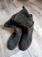 Damen Stiefeletten Veloursleder Sachsen - Mildenau Vorschau