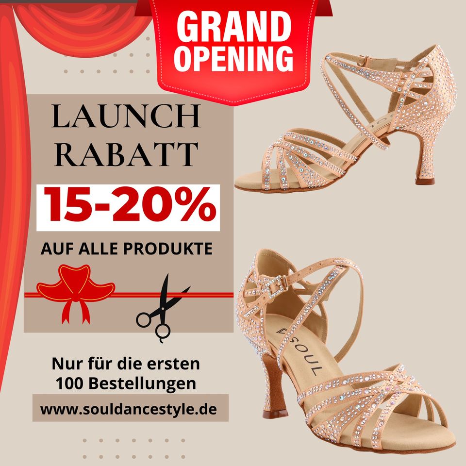 Tanzschuhe Damen, Latein & Standard, Salsa & Bachata SOUL in Berlin