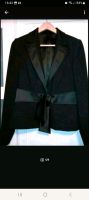 Blazer Satin schwarz Beerdigung Hochzeit Gr 40 Nordrhein-Westfalen - Engelskirchen Vorschau