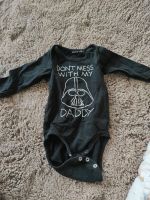 Starwars Body schwarz 50 Newborn Hessen - Weinbach Vorschau