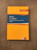 Englischbuch, Words in context, Oberstufenwortschatz, Klett Baden-Württemberg - Rottenburg am Neckar Vorschau