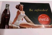 Blechschild Coca Cola "Be refreshed" 40x20 cm NEU Nordrhein-Westfalen - Titz Vorschau