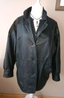 Schicke Damen Schwarze Jacke Gr. 52 in echt Leder Lange jacke Bonn - Bad Godesberg Vorschau