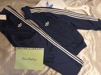 Adidas Firebird Anzug Navy blue dunkelblau Jacke Hose OG XXL M Eimsbüttel - Hamburg Eidelstedt Vorschau