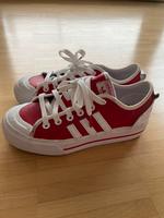 Adidas NIZZA Plateau Damen | 39 1/3 | rot Baden-Württemberg - Schwäbisch Hall Vorschau