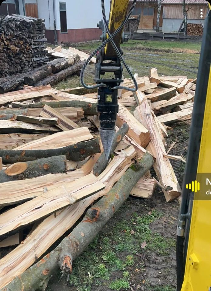 Kegelspalten Spaltservice Holz spalten Brennholz spalten in Straubing