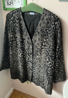 Vintage Irma Mahnel Blazer Leo Gold Wolle Gr. 48 Sendling - Obersendling Vorschau