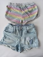 SET aus Jeans Shorts + gestreifte Shorts kurze Hose Gr. 128 Baden-Württemberg - Durmersheim Vorschau