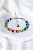 Armband aus Miracle Beads und Kristallglasperlen Schleswig-Holstein - Kayhude Vorschau