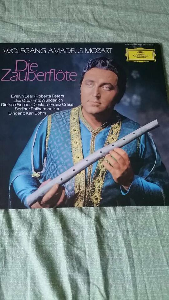 Schallplatten    DIE  ZAUBERFLÖTE in Rosenberg