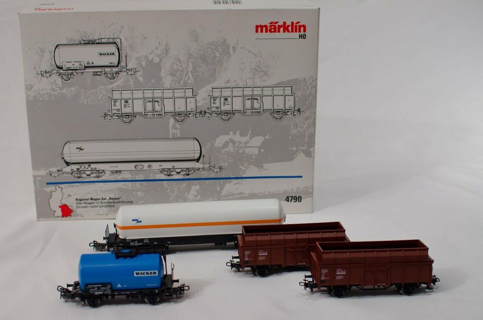 Märklin H0 4790 Regional-Wagen-Set Bayern OVP in Karben