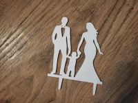 Caketopper Hochzeitstorte Tortenstecker Familie Kind Sohn Junge Thüringen - Ranis Vorschau