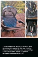 Set aus 3 in 1 Kinderwagen, Maxi Cosi & Wippe Saarland - Eppelborn Vorschau