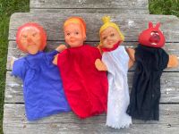 4 x DDR Handpuppen Set Vintage Puppentheater Puppen Sachsen - Großhartmannsdorf Vorschau