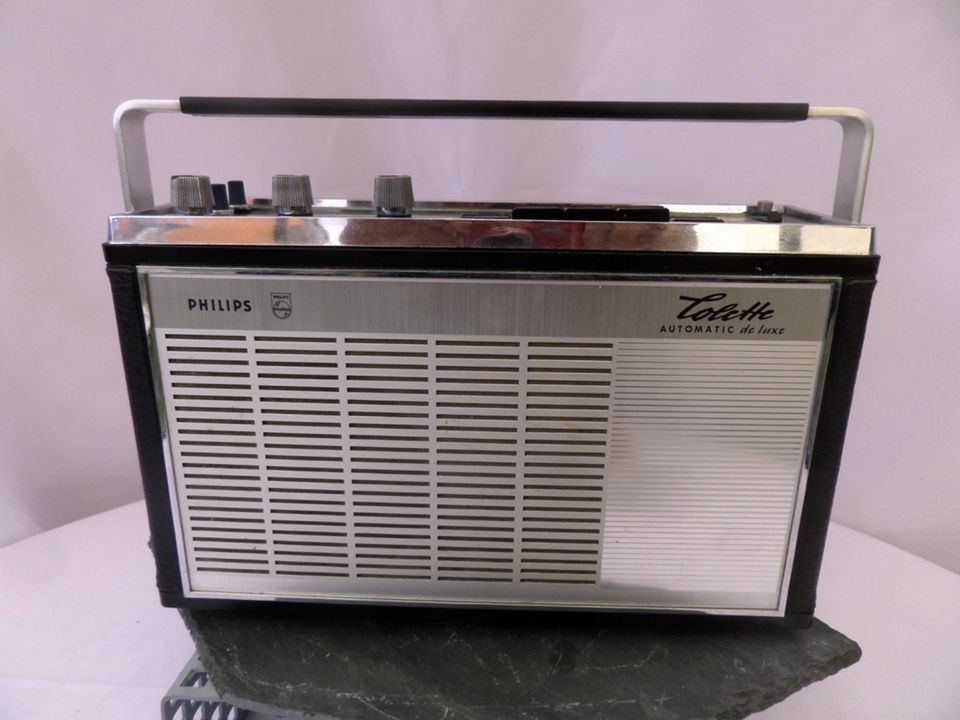 Philips Lolette Automatic de luxe Transistorradio Fundzustand in Dessau-Roßlau
