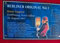 Eröffnung Hotel Adlon 1997  Berliner original roter Teppich Brandenburg - Blankenfelde Vorschau