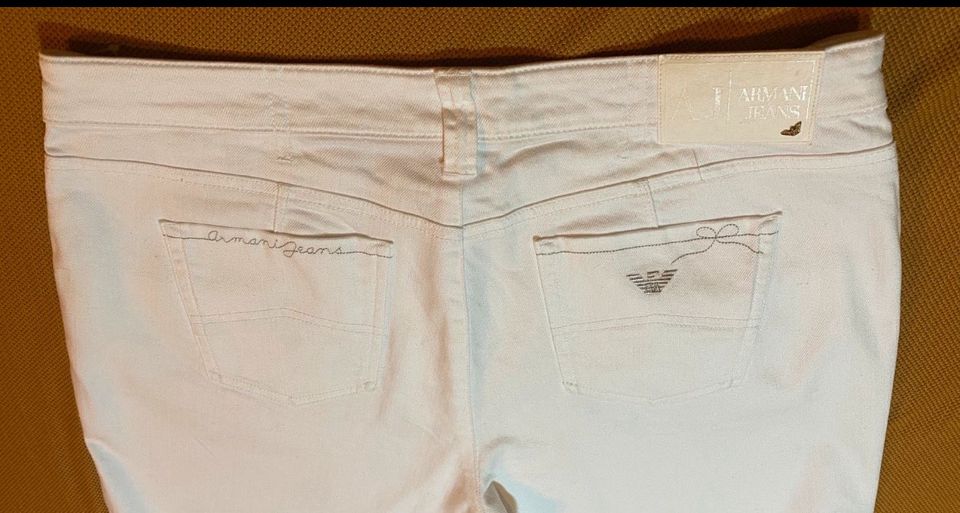 Armani Herren Sommer Hose Jeans Weiß Neu Gr. 34 in Norderstedt