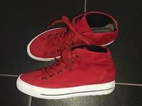 Paul Green Super Soft Hi Top Sneakers Gr. 38 rot Bayern - Hemhofen Vorschau
