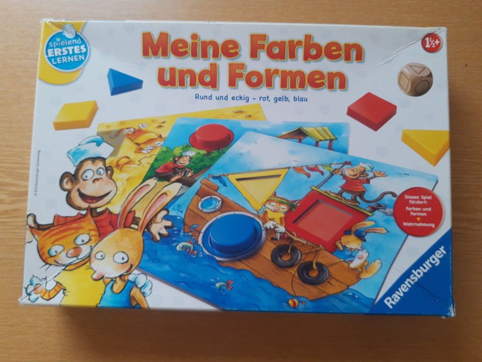 Meine Farben und Formen, Lernspiel, Spiel ab 1,5 Jahren in Bobingen