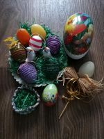 Ostern Korb Teller Gras Gänse Eier Kerze usw. Rostock - Dierkow Vorschau