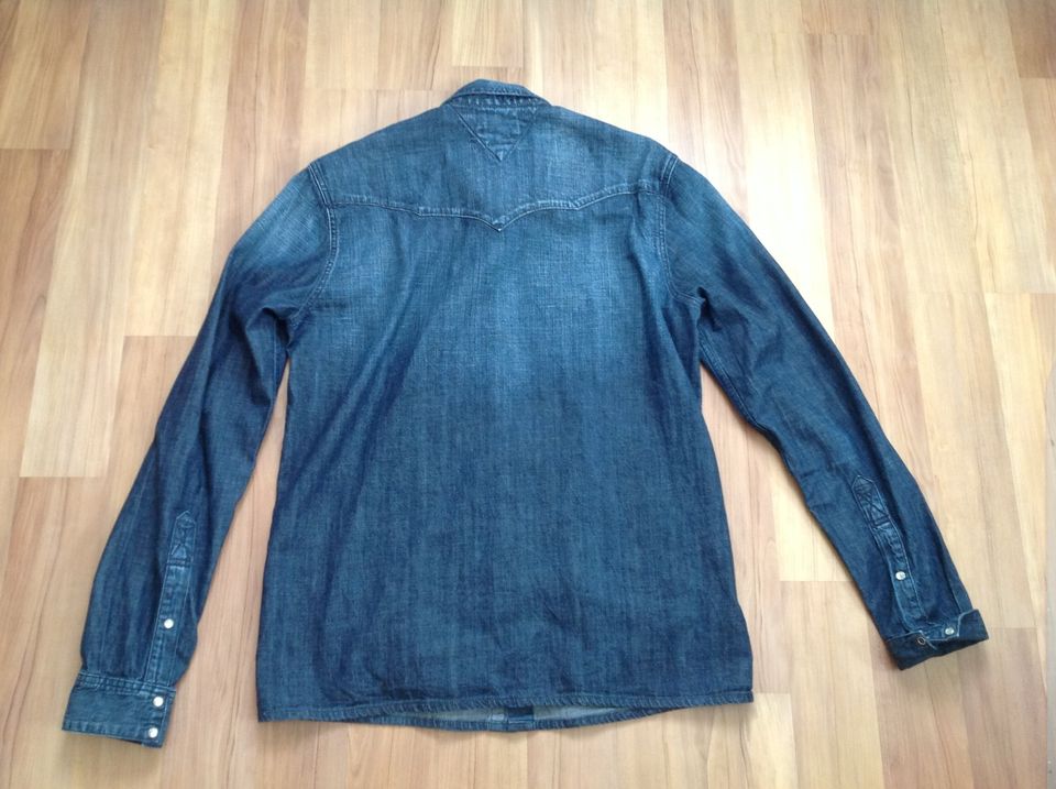 Jeans Hemd Tommy Hilfiger Denim Gr. L, Joop! Jeans, Gr. S, blau in Werl