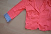 NEU SOMMER BLAZER JACKE koralle S 36 38 Sachsen - Hoyerswerda Vorschau