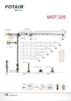 Potain MDT 109 Baden-Württemberg - Bad Waldsee Vorschau