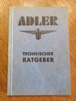 Adler Technischer Ratgeber 1936 Auto KFZ Oldtimer alt vintage Niedersachsen - Goslar Vorschau