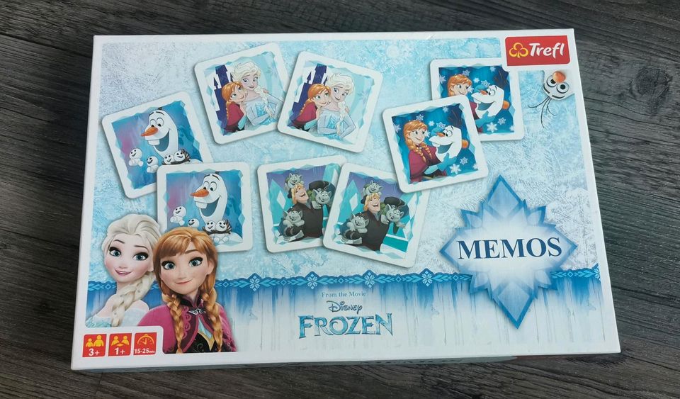 Kinder Memory "Anna und Elsa Disney Frozen ", Spielzeug von Trefl in Radeberg