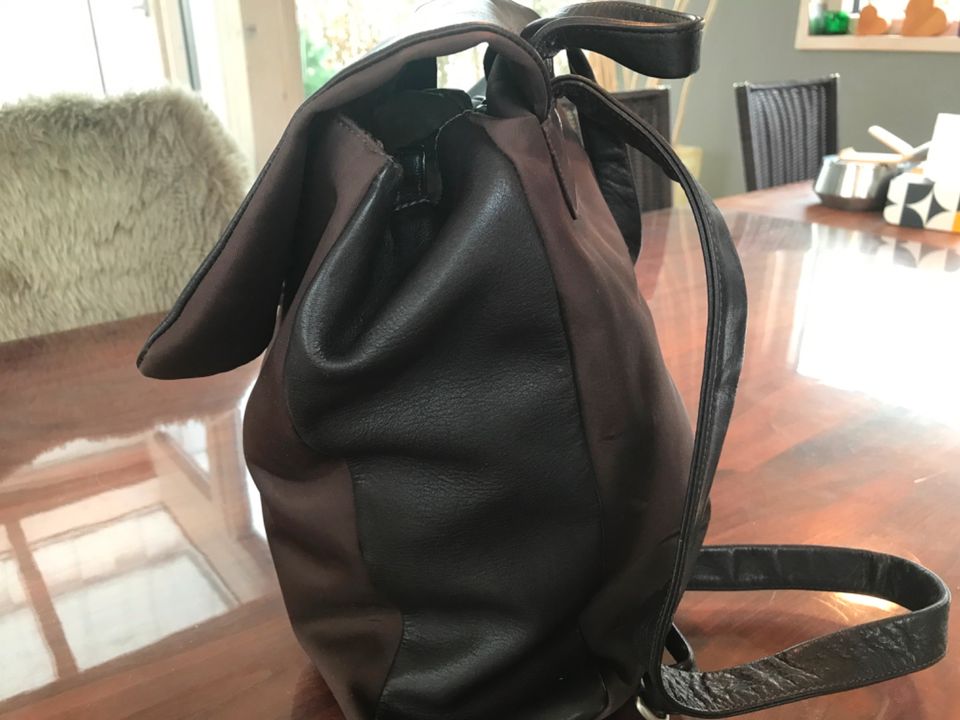 Bree Rucksack Leder/Nylon braun in Waldkraiburg