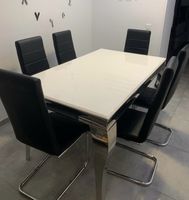 Stühle schwarz Leder Duisburg - Hamborn Vorschau