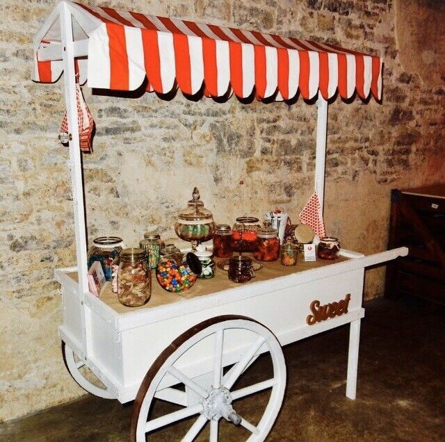 Candybar Candywagen Naschwagen  mieten leihen Stuhl Stühle in Sommerhausen Main