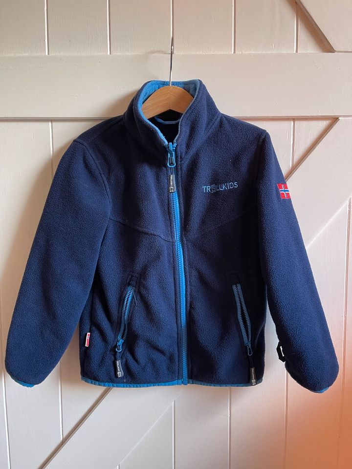 Blaue TROLLKIDS 3in1 Doppeljacke 116 in Oberhausen