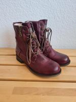 Mustang Stiefelette bordeaux gefüttert Gr.38 *WIE NEU* Nordrhein-Westfalen - Dinslaken Vorschau