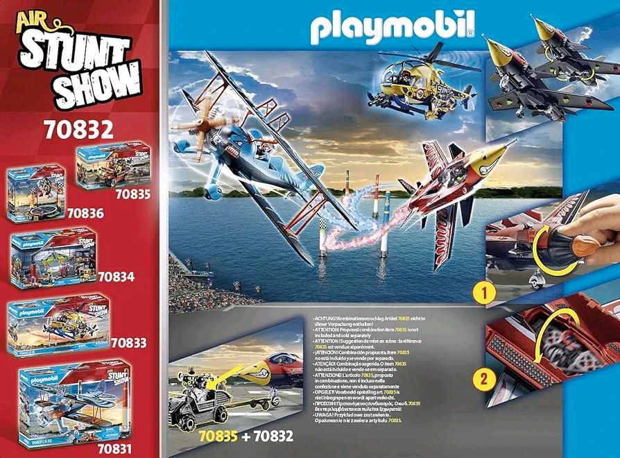 Playmobil 70832 Stunt Show Flugzeug, Neu in OVP in Hannover