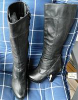 Schwarze Buffalo-Stiefel Gr. 38,Lackstiefel rosa Gr. ca.37 Hessen - Langenselbold Vorschau