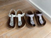 Birkenstock Kairo weiß Gizeh lila Glitzer Gr.31 Nordrhein-Westfalen - Much Vorschau