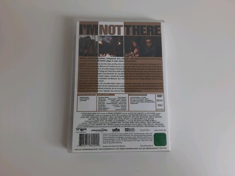 DVD, I'm not there, Bob Dylan in Ratzeburg