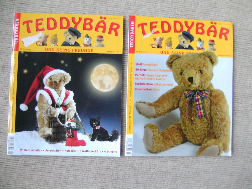 Teddybär Basteln Teddy & Co. Bär Report Zeitschriften Gelenksätze in Lohmar