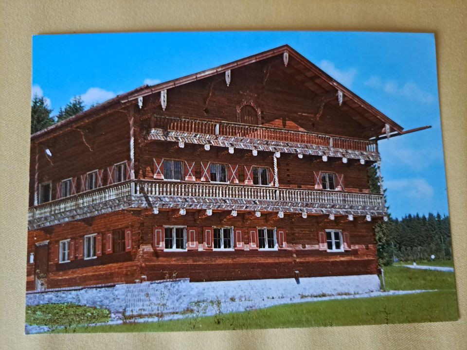 Postkarte Niederbayerisches Bauernhofmuseum Heilmeierhof in Guntersblum