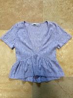 Pull&Bear Schößchen Top Shirt Lila Gr. XS 32/34 Thüringen - Neuhaus Vorschau