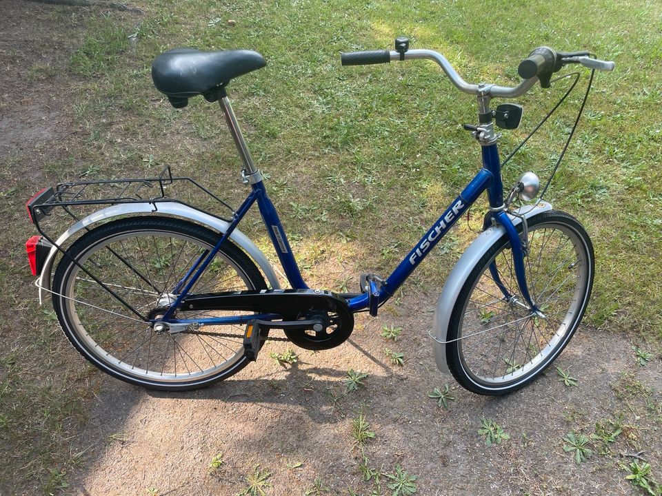 Fischer Fahrrad 24 Zoll/ Klapprad Blau in Teltow