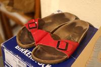 Birkenstock Madrid rot lack in Gr. 38 Rheinland-Pfalz - Pfaffen-Schwabenheim Vorschau